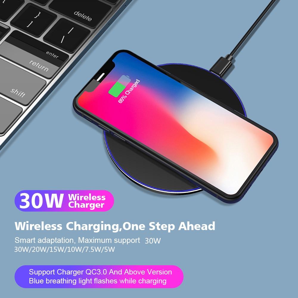 Dragon W9 30W Wireless Charging Pad